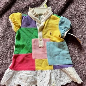 New Baby Girl Ralph Lauren Dress 3 months